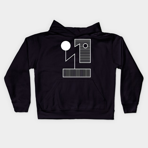 bauhaus inspired Kids Hoodie by JayD World